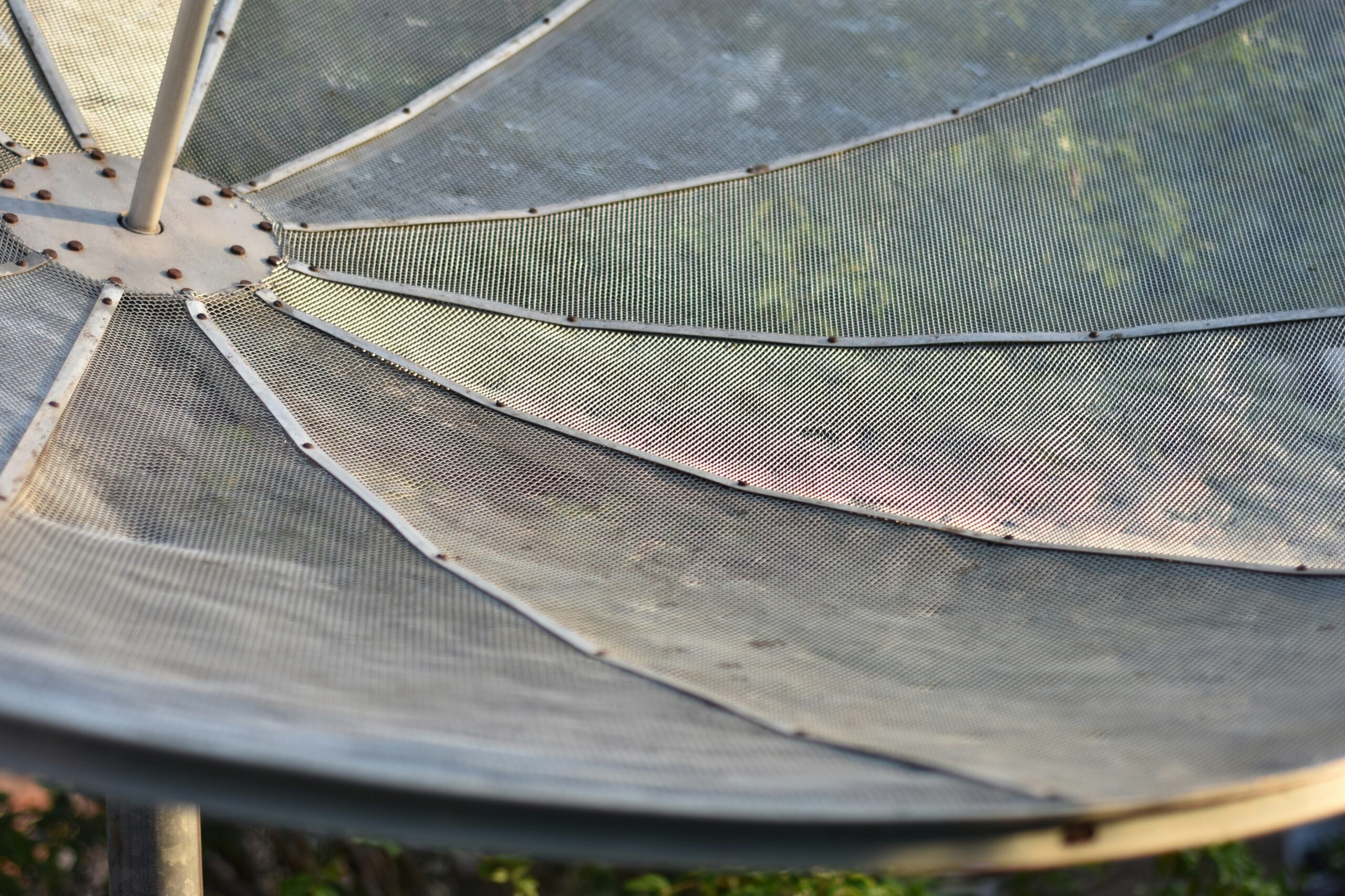 grey and white net on green grass during daytime